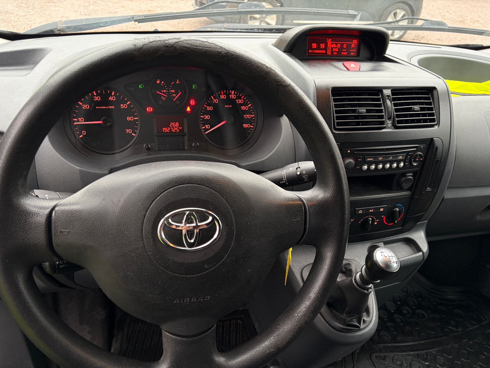 Toyota ProAce Panel Van 2.0 D-4D Manual, 6-trins, 128ps, 2014