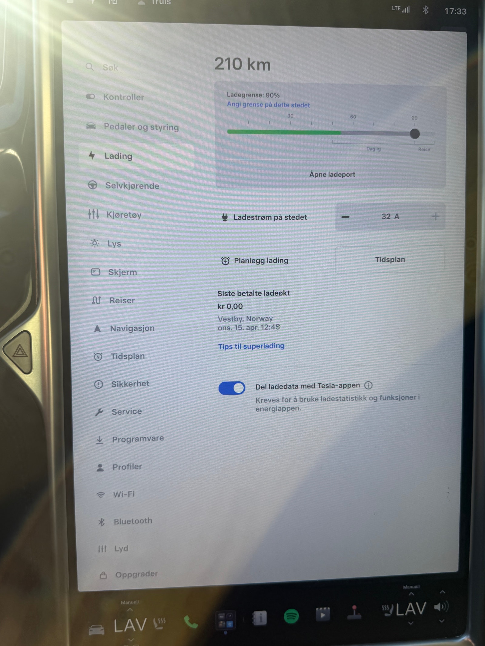 Tesla Model S 85D, 423ps, 2015