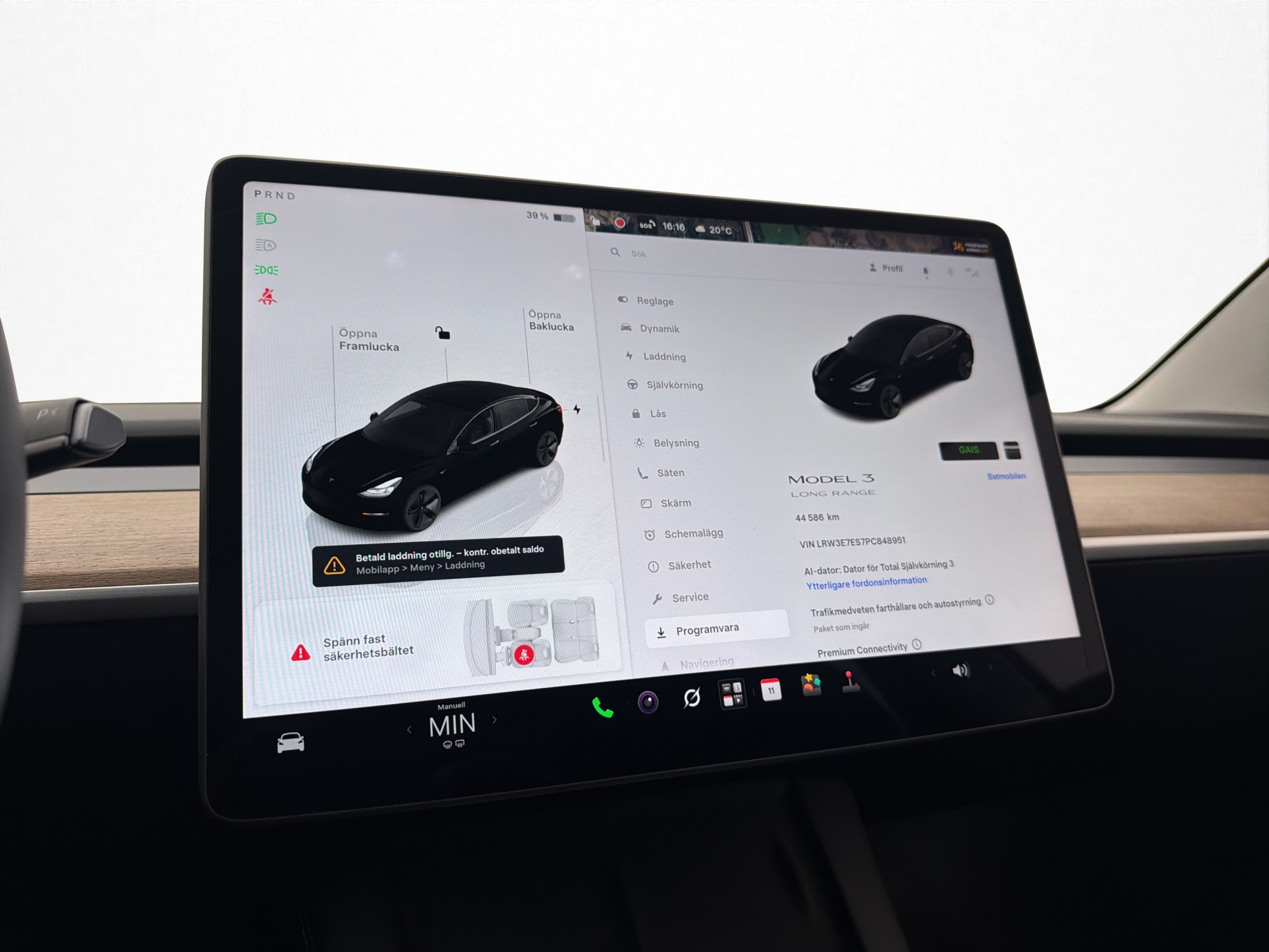 Tesla Model 3 Long Range, 283ps, 2023