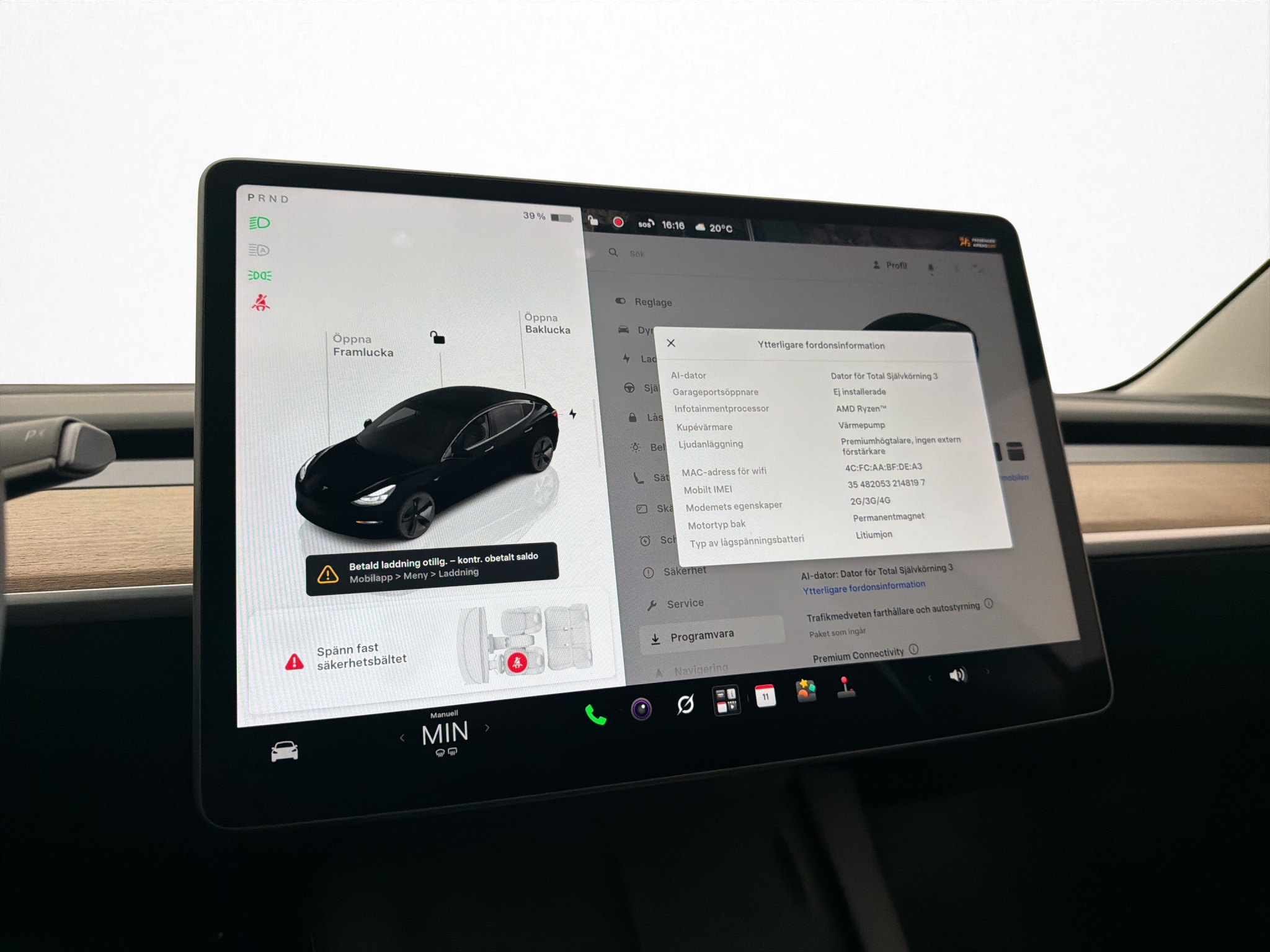 Tesla Model 3 Long Range, 283ps, 2023