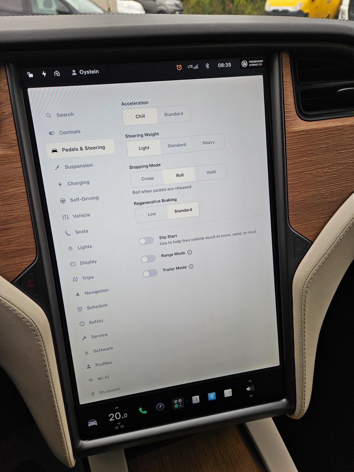 Tesla Model X Long Range, 423hp, 2020