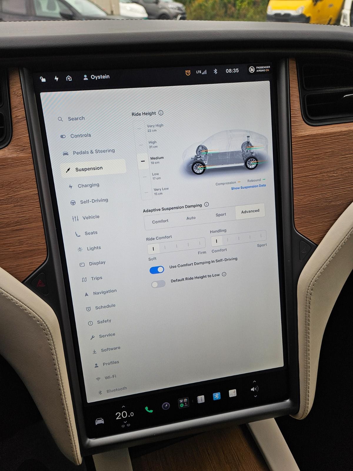 Tesla Model X Long Range, 423hp, 2020