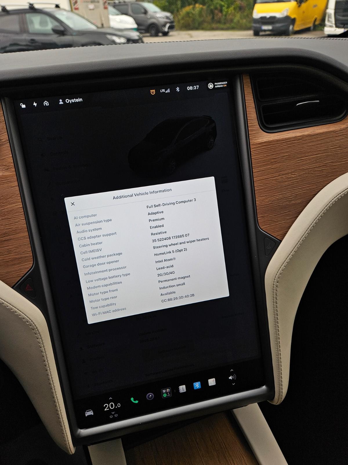 Tesla Model X Long Range, 423hp, 2020