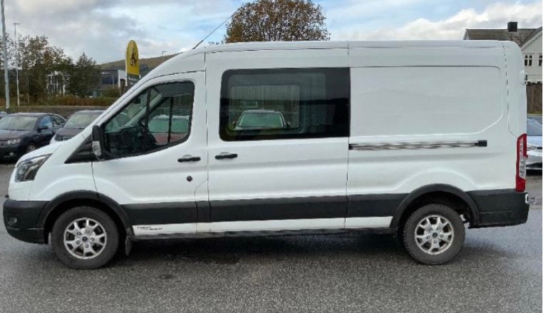 Ford Transit 350 2.0 EcoBlue SelectShift, 6-trins, 185ps, 2022
