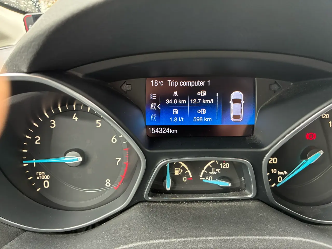 Ford C-MAX 1.0 EcoBoost Manual, 6-trins, 100ps, 2015