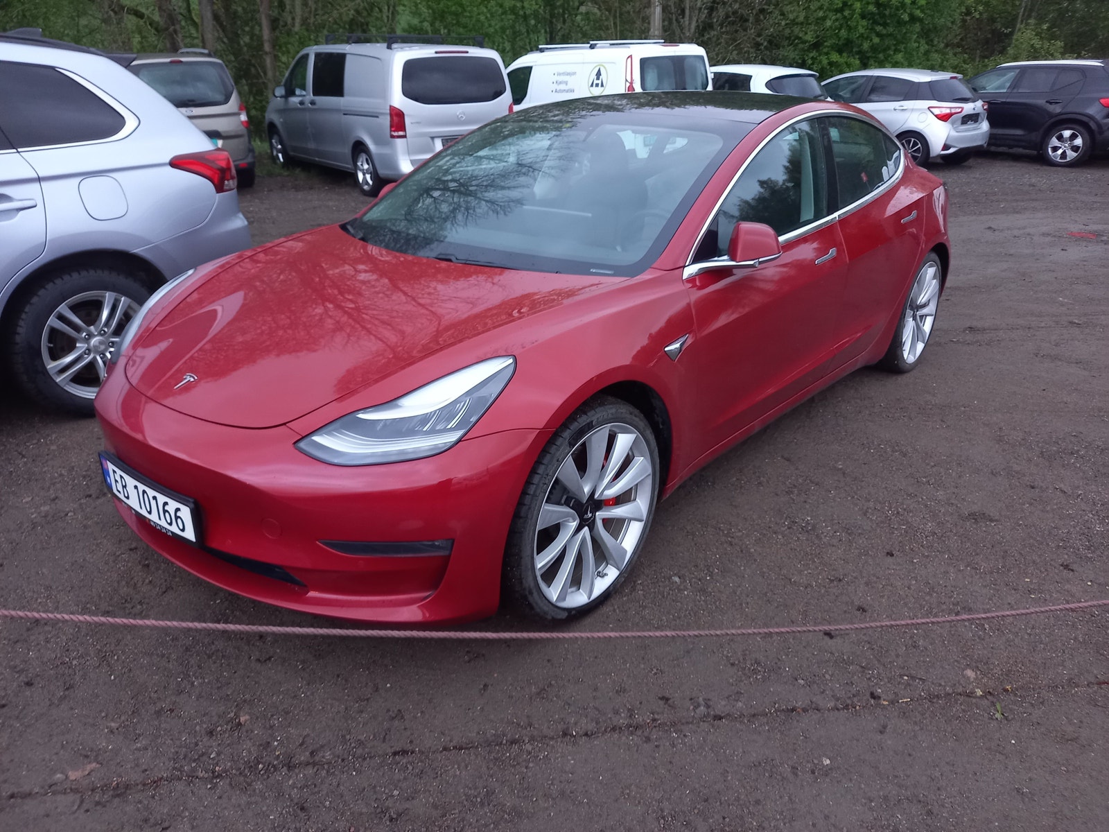 Tesla Model 3 Performance, 513hk, 2019
