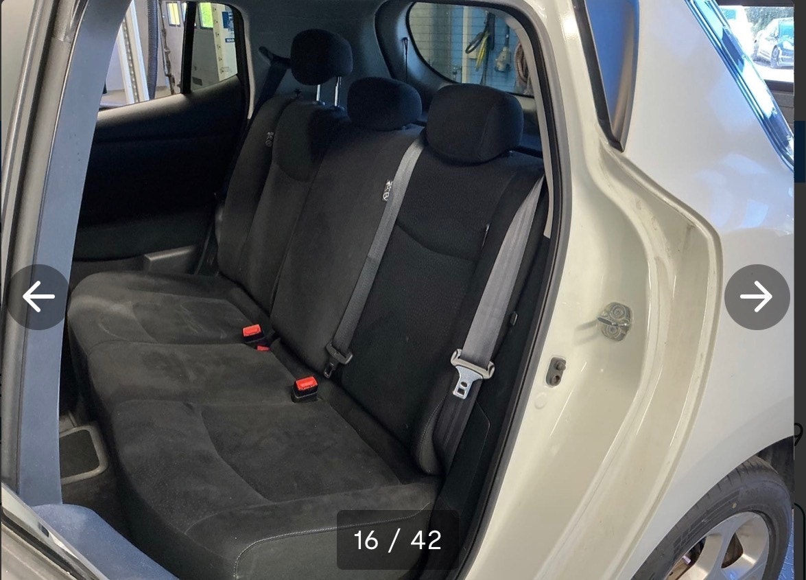 Nissan Leaf 30 kWh, 109ps, 2016