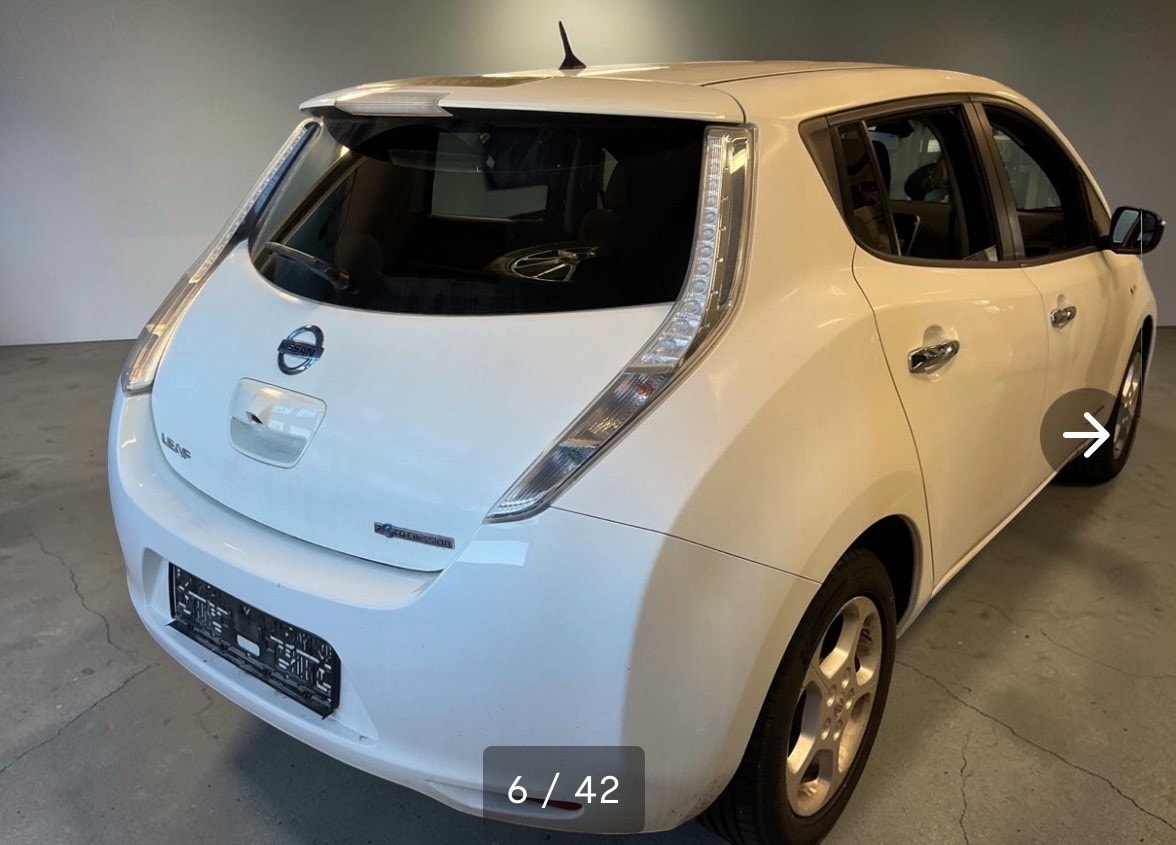 Nissan Leaf 30 kWh, 109ps, 2016