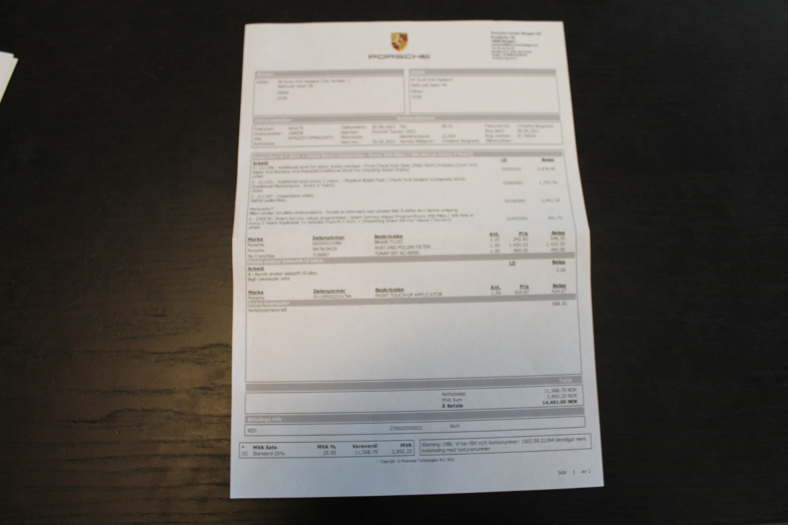 Porsche Taycan Direct Drive/automatisk, 2-trinn, 326hk, 2021