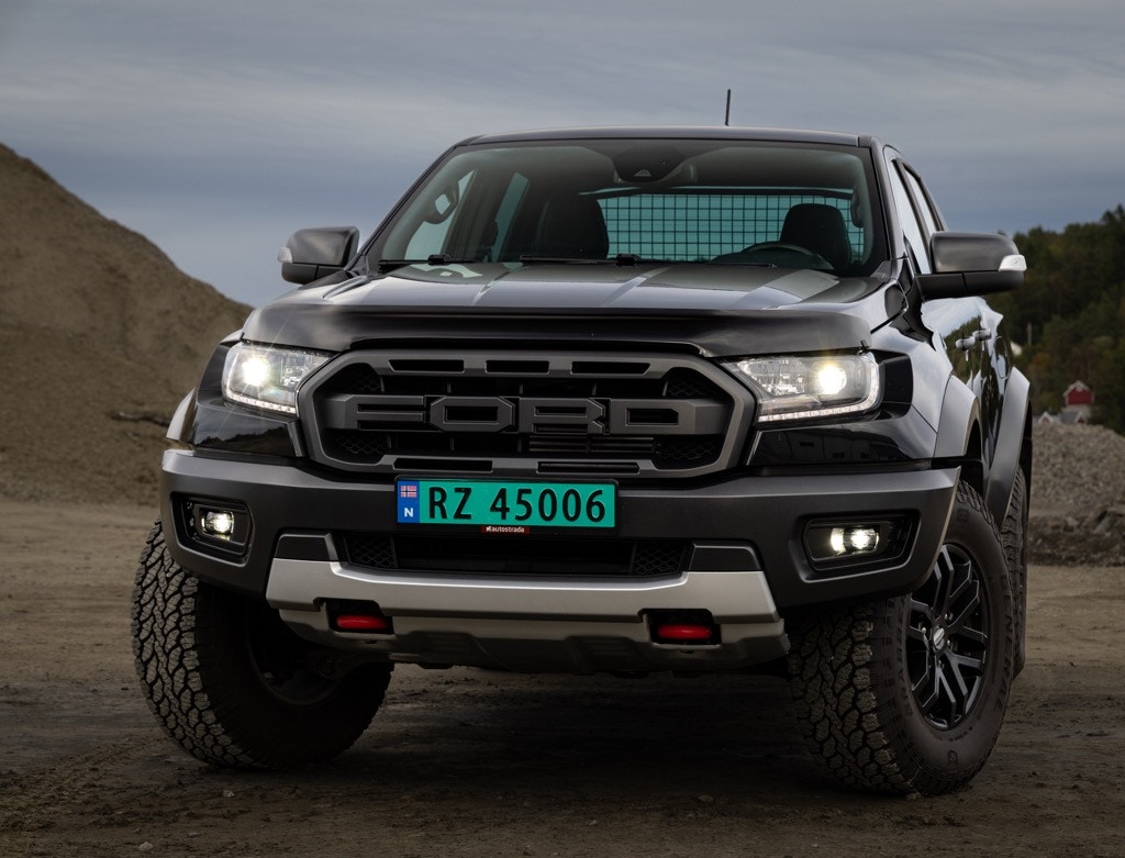 Ford Ranger Raptor SelectShift, 10-trins, 213ps, 2022