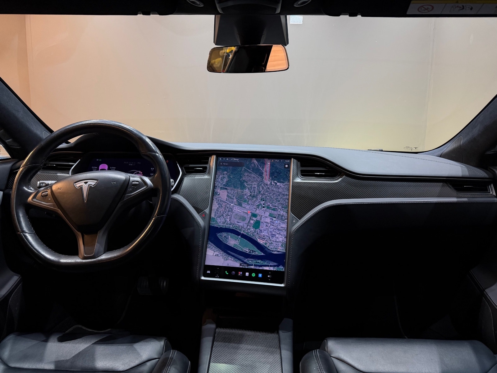 Tesla Model S 75D, 525hp, 2018