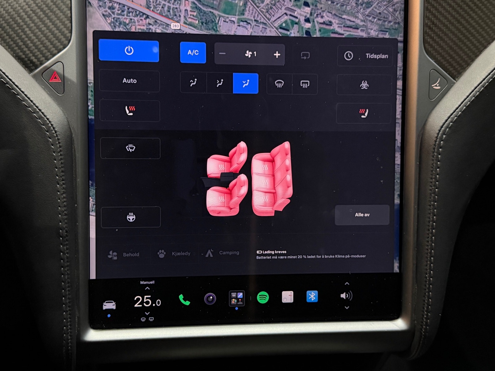 Tesla Model S 75D, 525hp, 2018