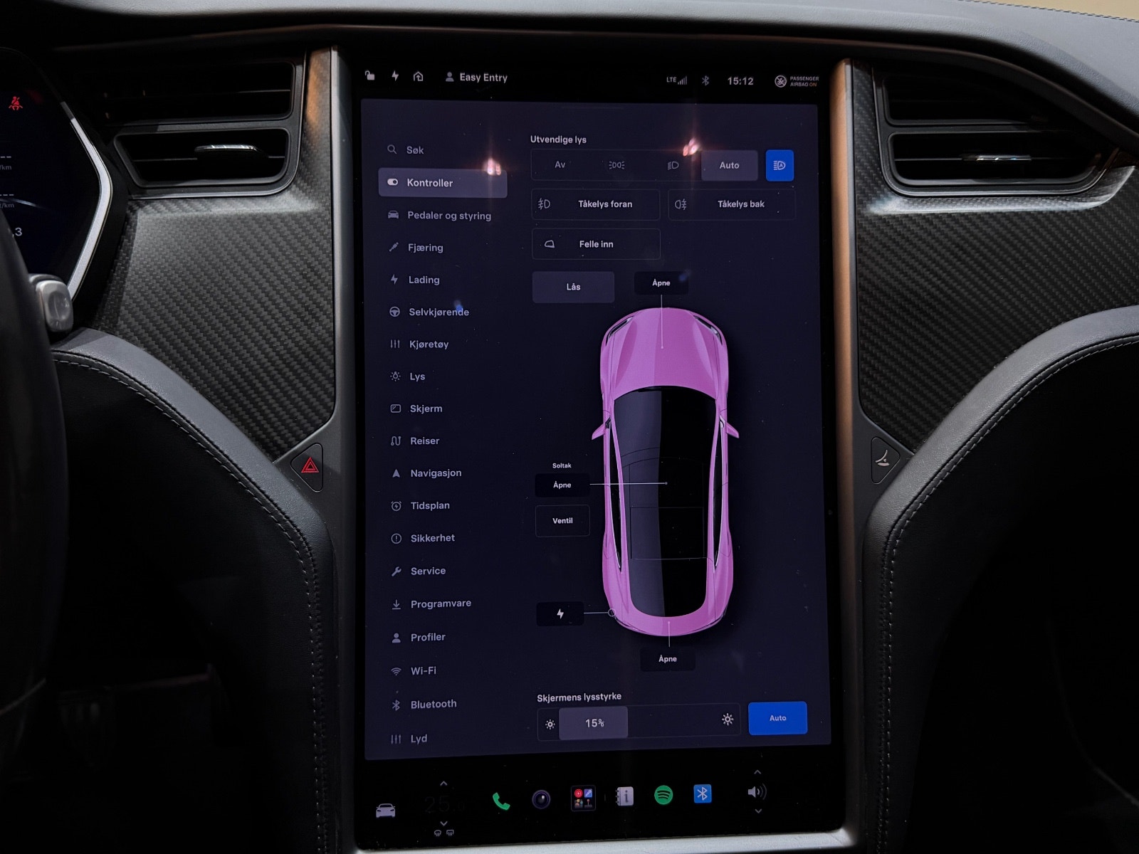 Tesla Model S 75D, 525hp, 2018