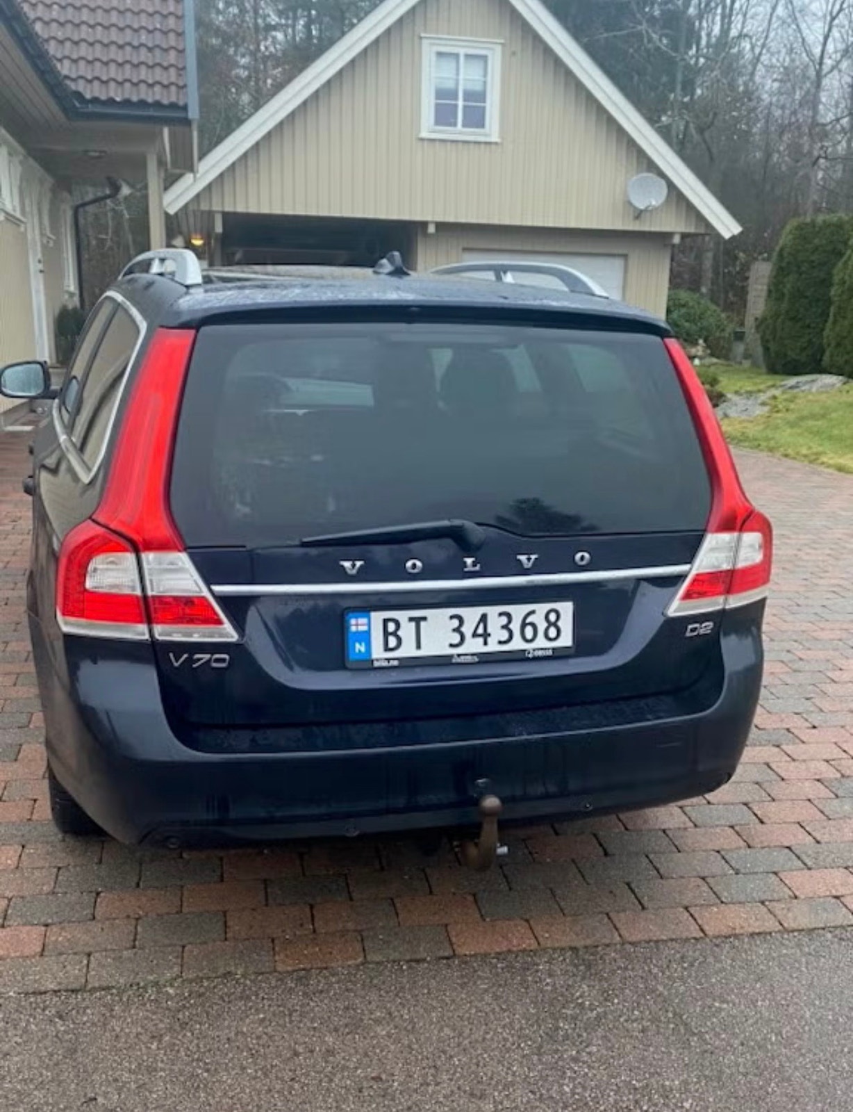 Volvo V70 D2 Geartronic, 6-trinn, 120hk, 2016