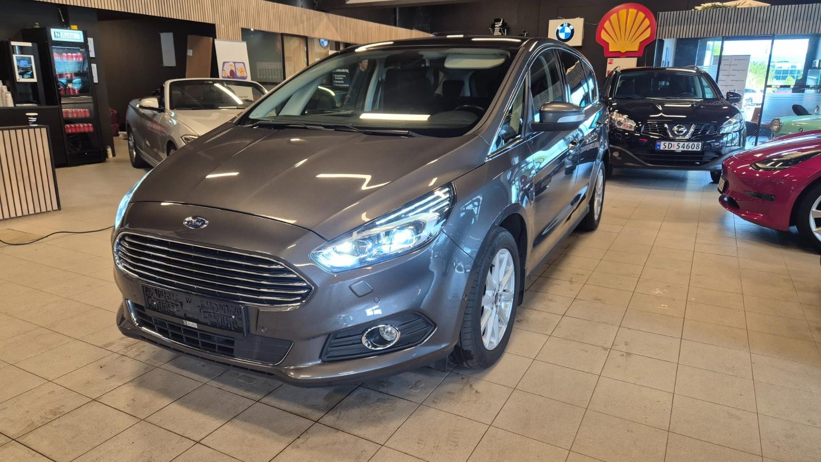 Ford S-MAX 2.0 TDCi Powershift 6, 6-trins, 180ps, 2017