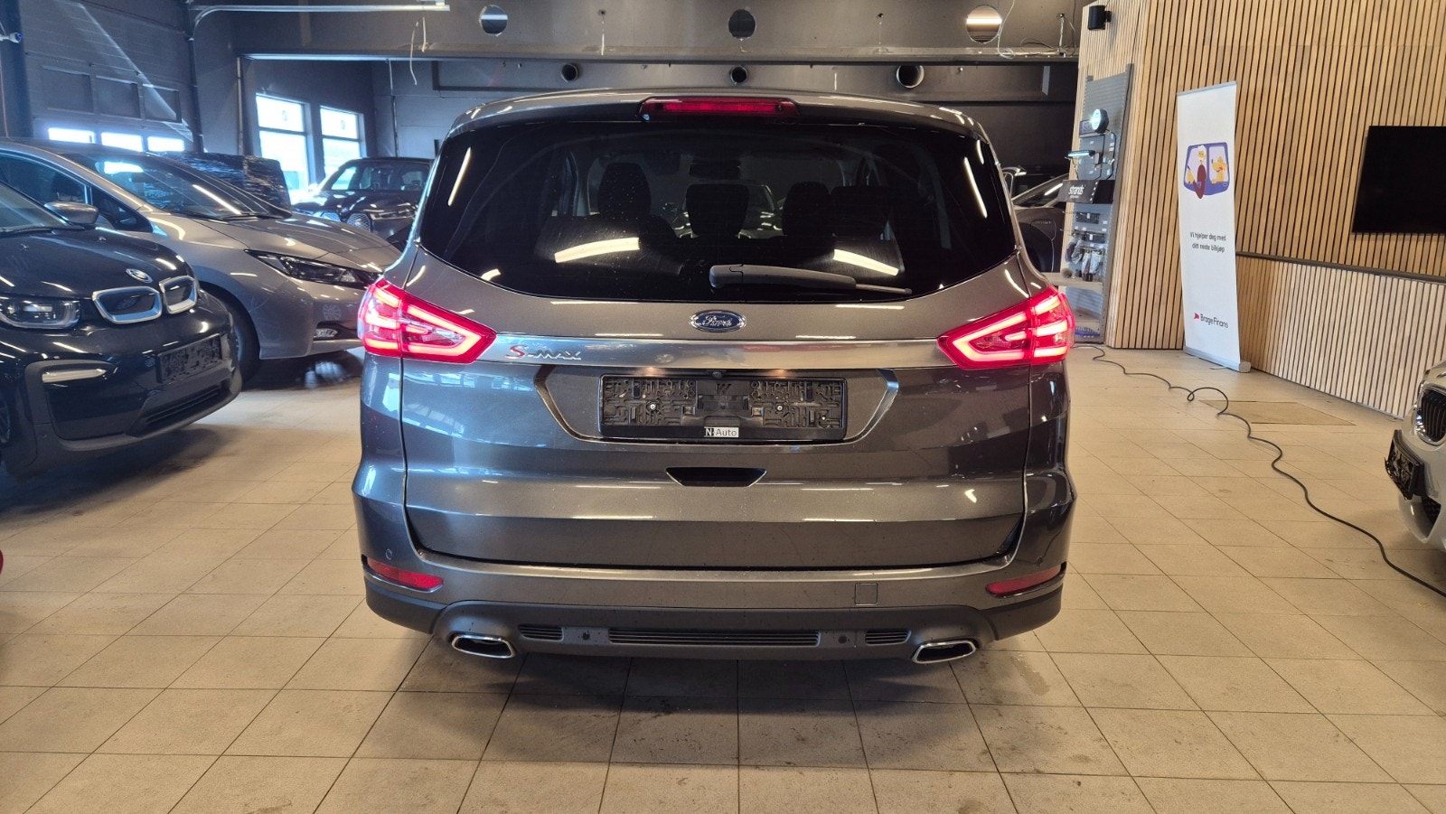 Ford S-MAX 2.0 TDCi Powershift 6, 6-trins, 180ps, 2017