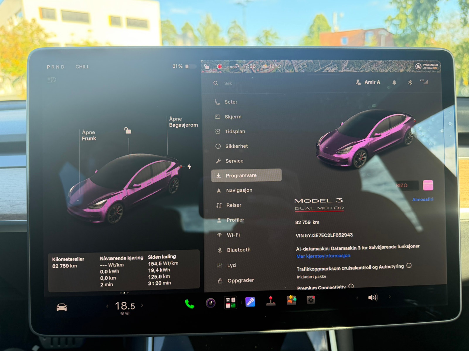 Tesla Model 3 Performance, 513hk, 2020