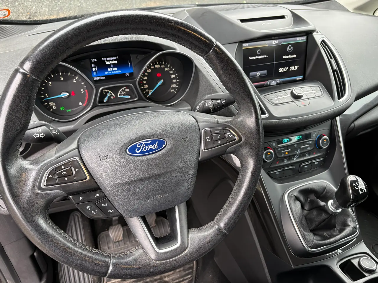 Ford C-MAX 1.5 TDCi Manuell, 6-trinn, 120hk, 2016