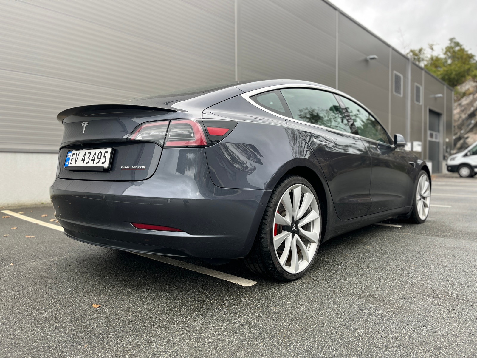 Tesla Model 3 Performance, 513hk, 2019