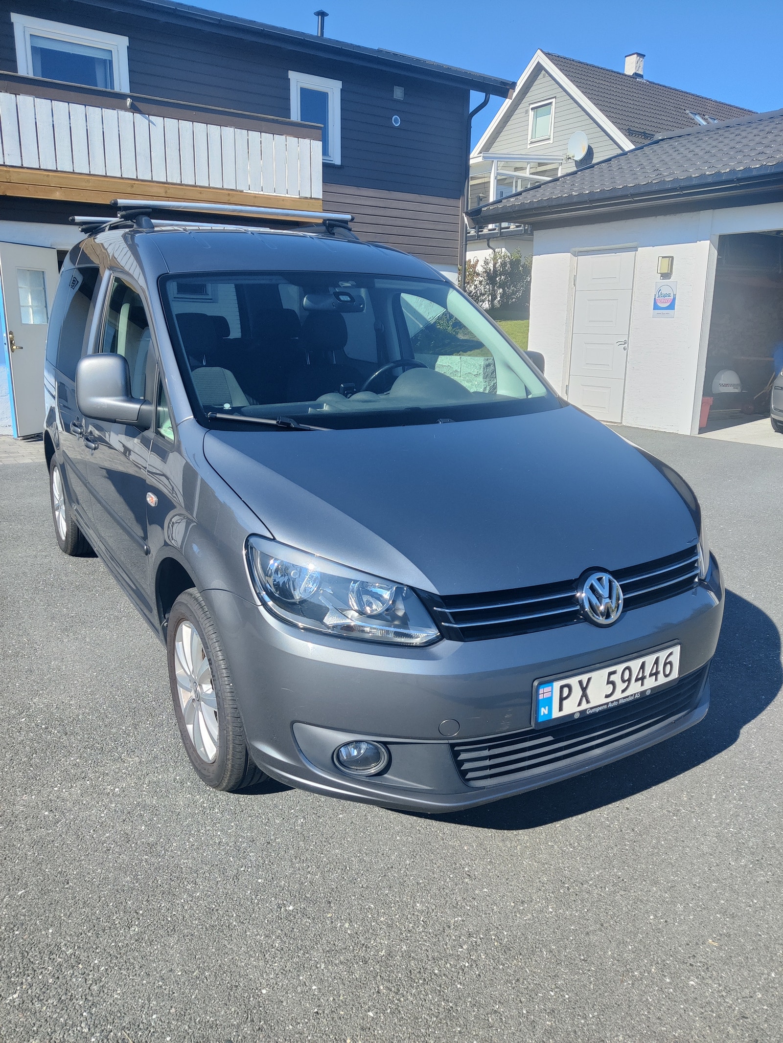 Volkswagen Caddy 1.6 TDI BMT DPF Manual, 5-trins, 102ps, 2015