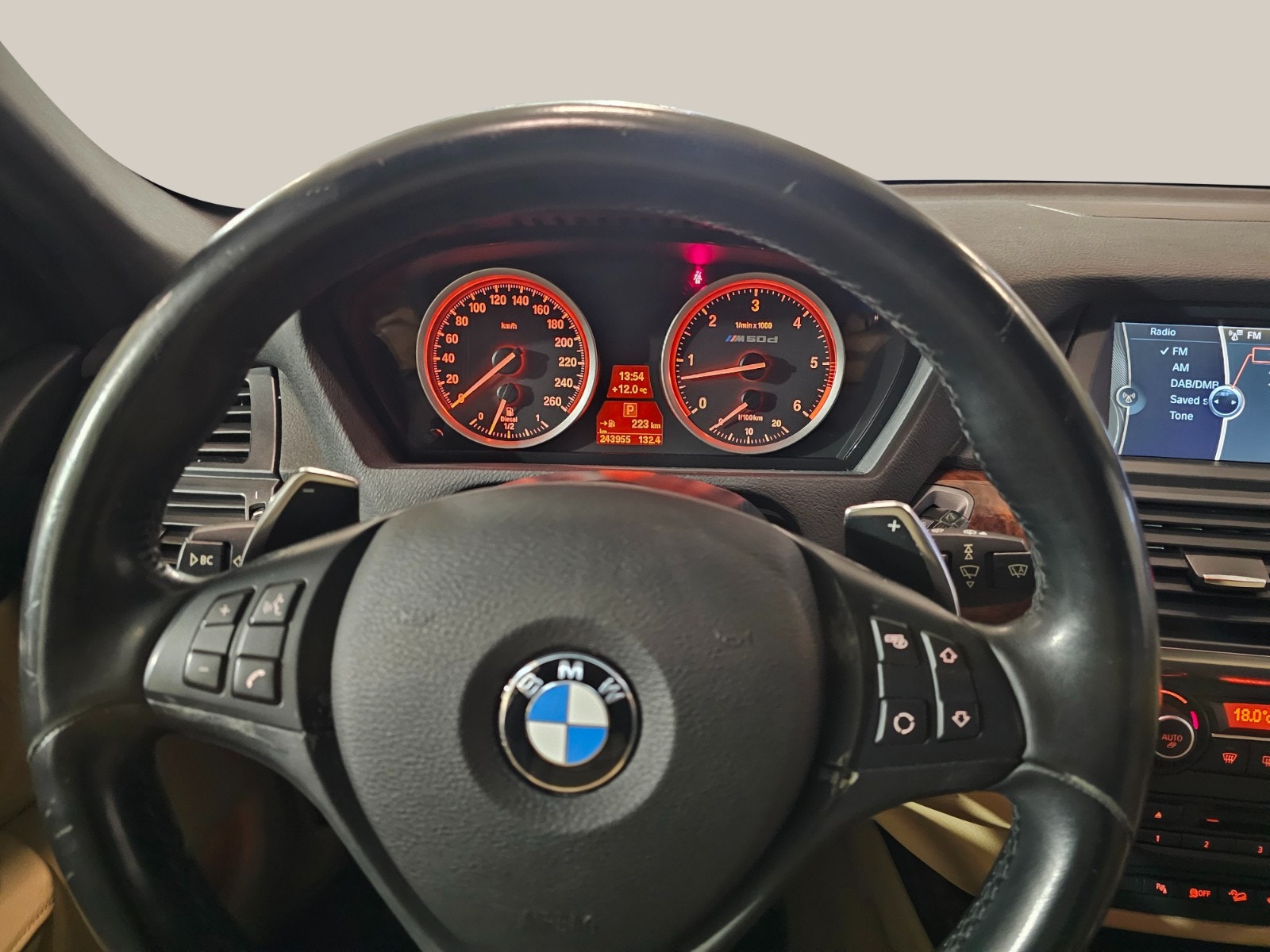 BMW X5 M50d Steptronic, 8-trins, 381ps, 2012