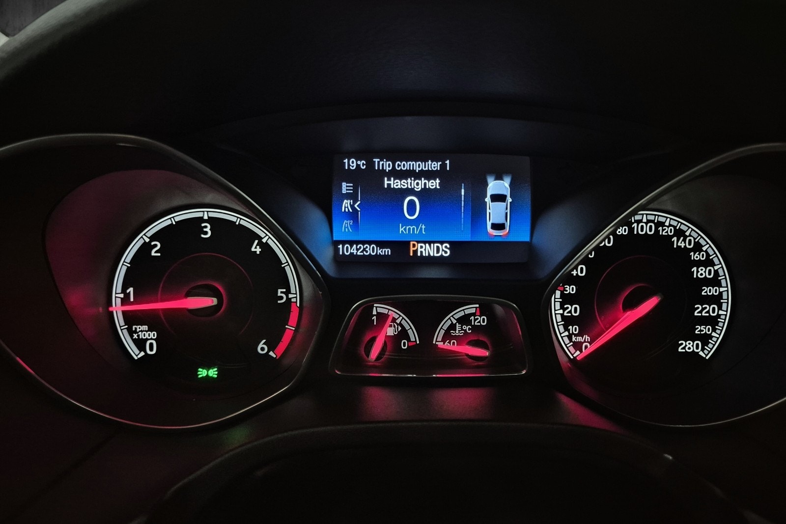 Ford Focus ST Combi Powershift 6, 6-trins, 185ps, 2018