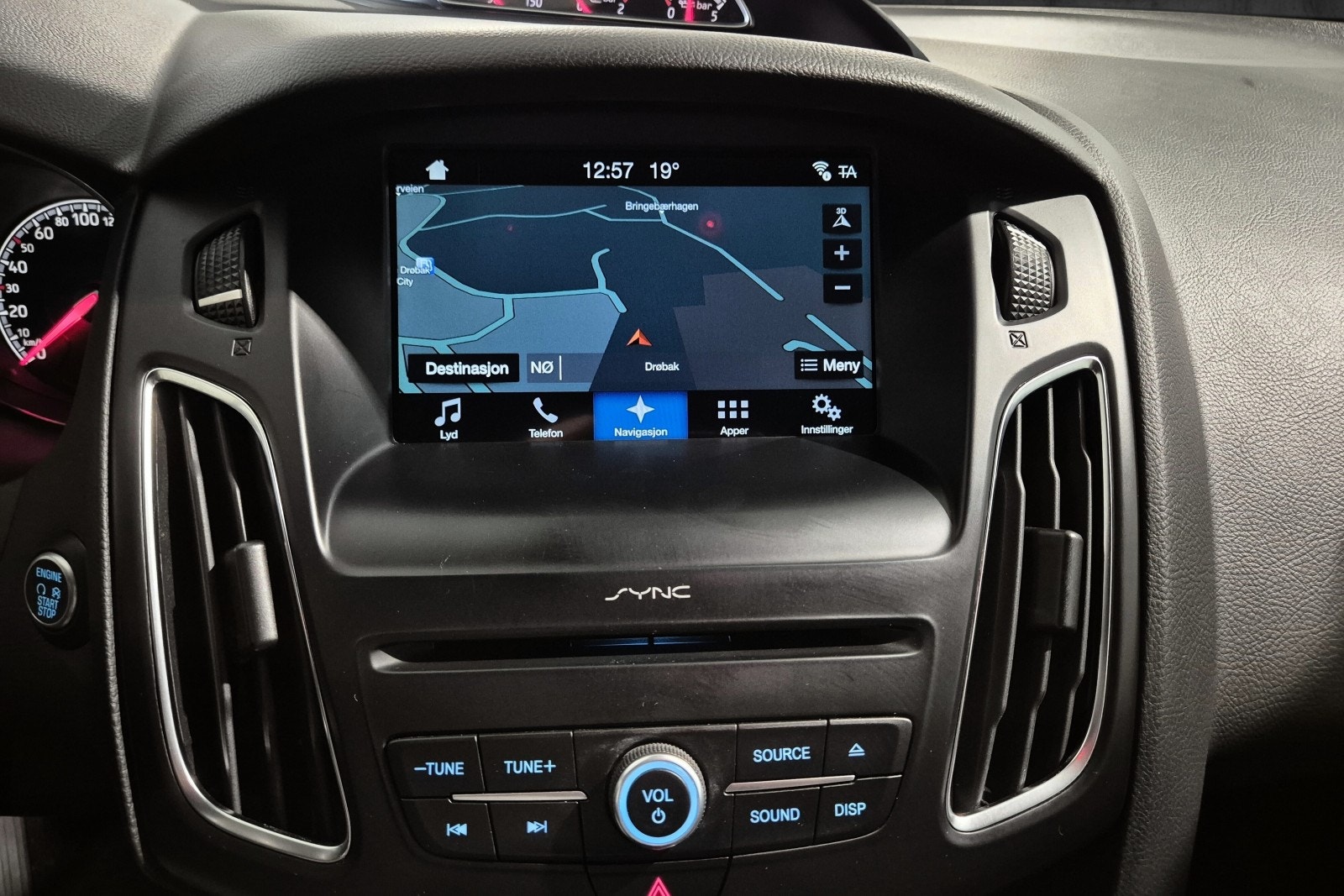 Ford Focus ST Combi Powershift 6, 6-trins, 185ps, 2018