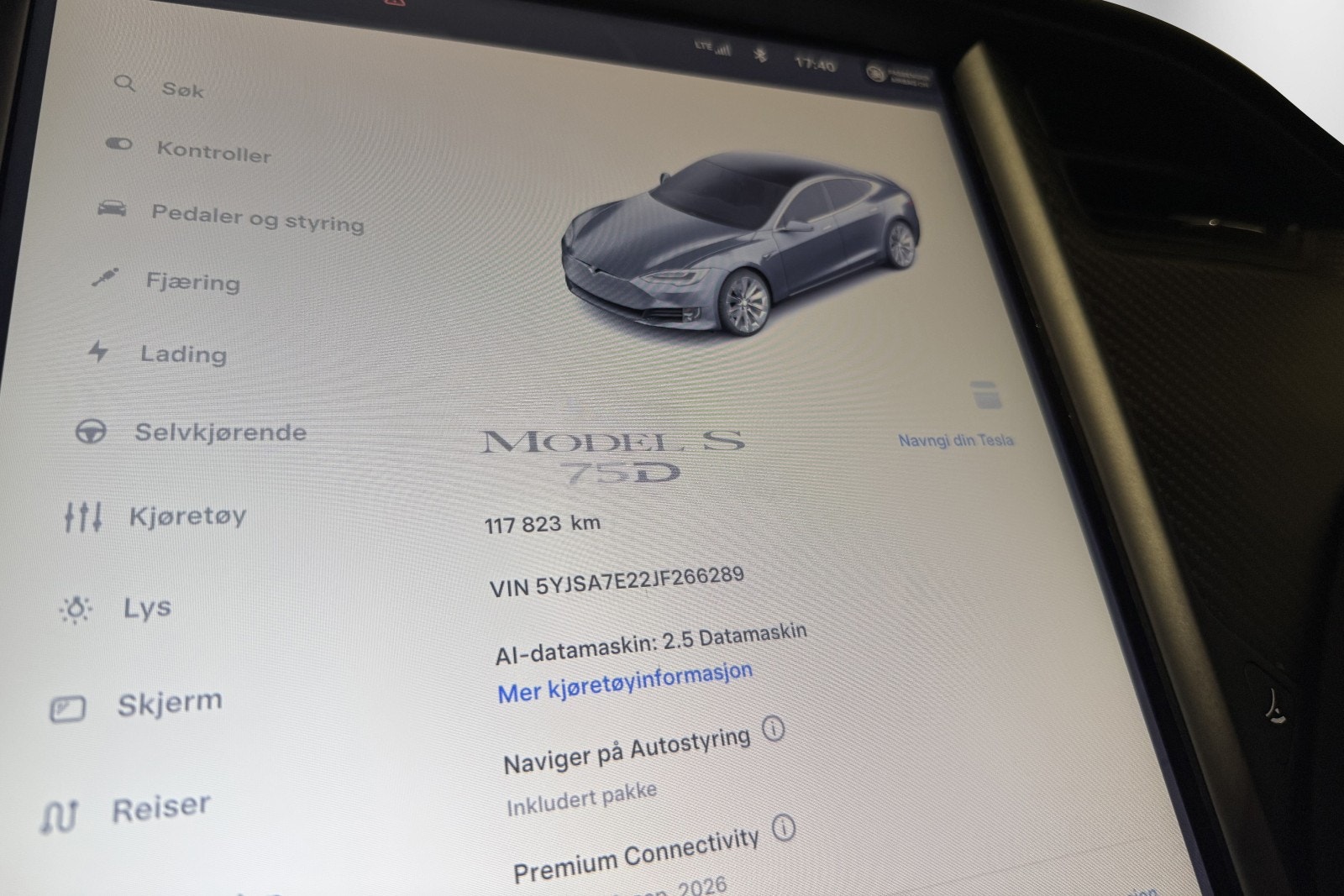 Tesla Model S 75D, 525ps, 2018