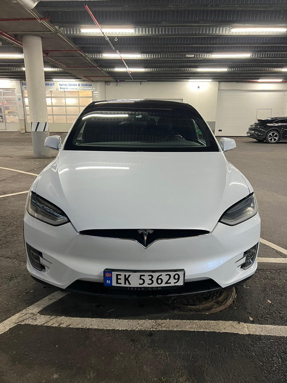 Tesla Model X 100D, 423hp, 2017