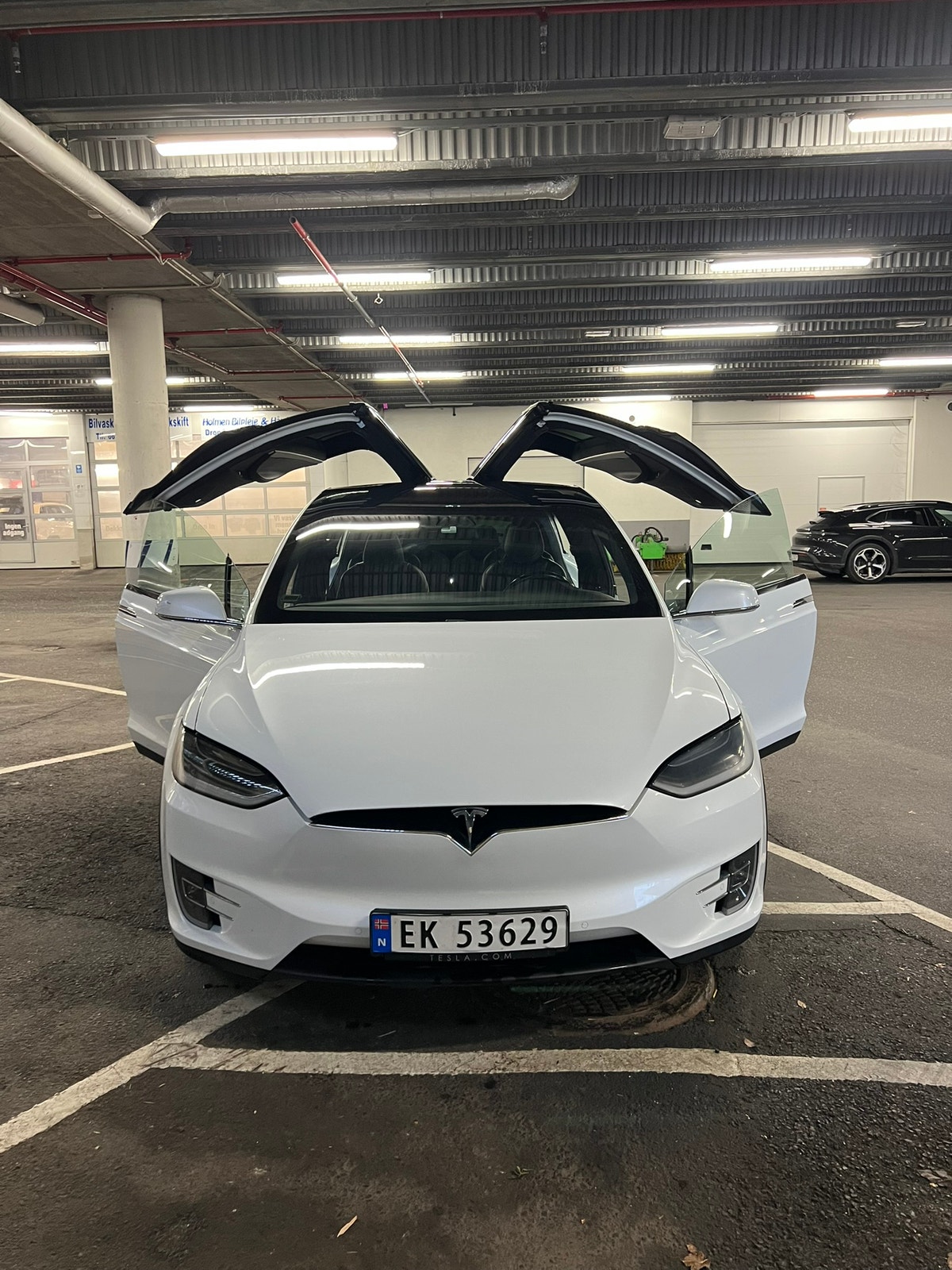Tesla Model X 100D, 423hp, 2017