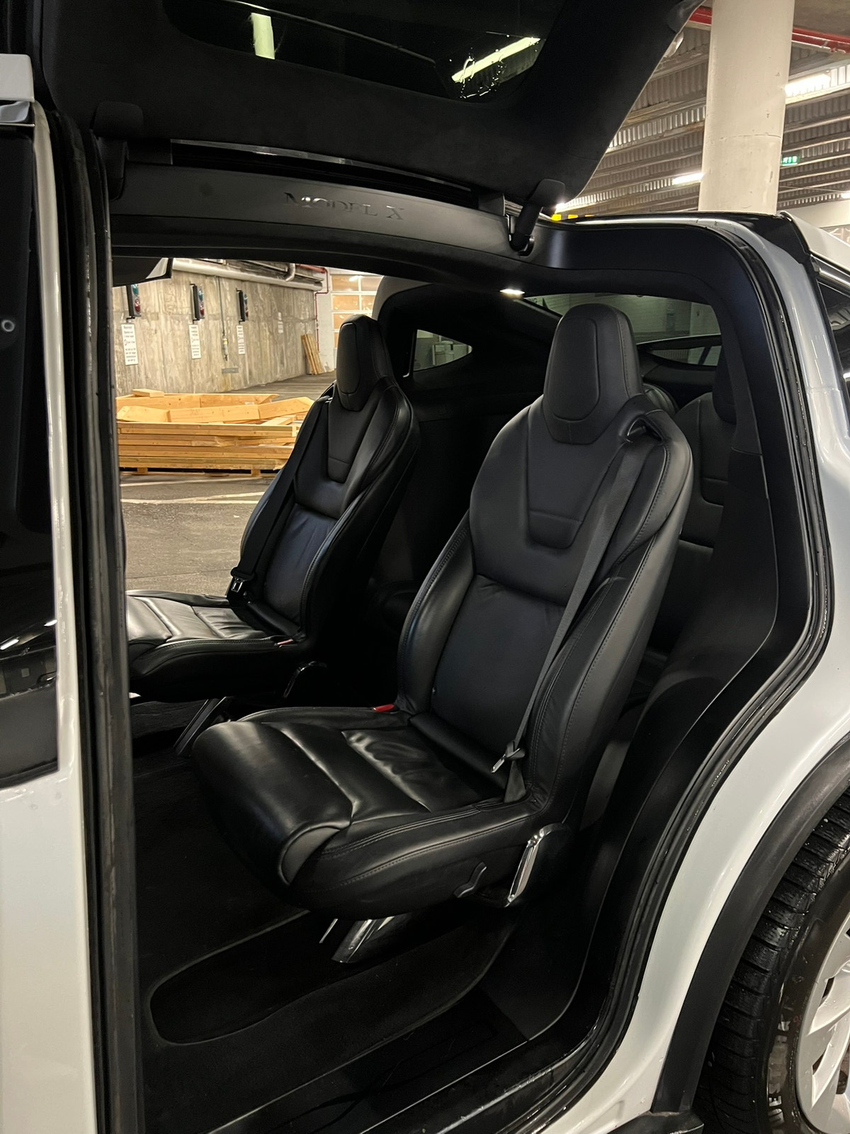 Tesla Model X 100D, 423hp, 2017