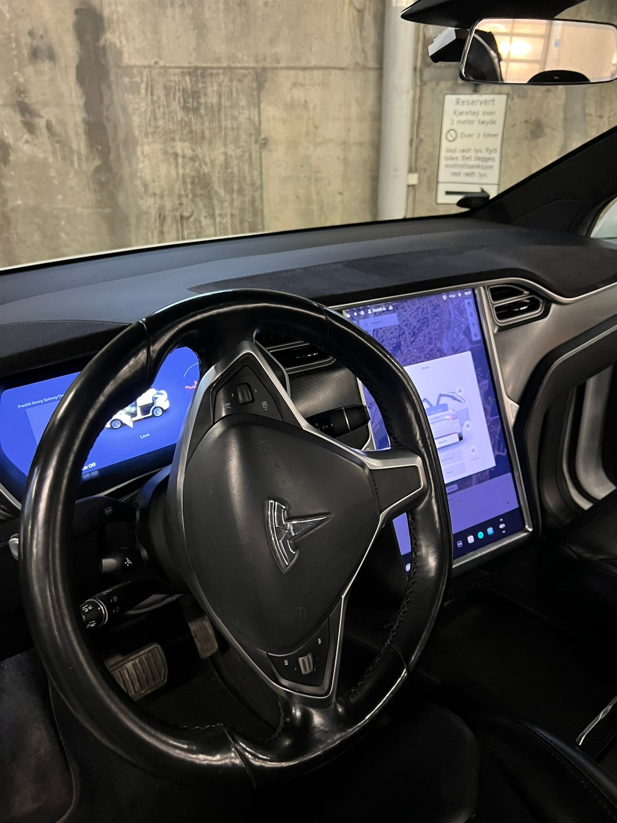 Tesla Model X 100D, 423hp, 2017