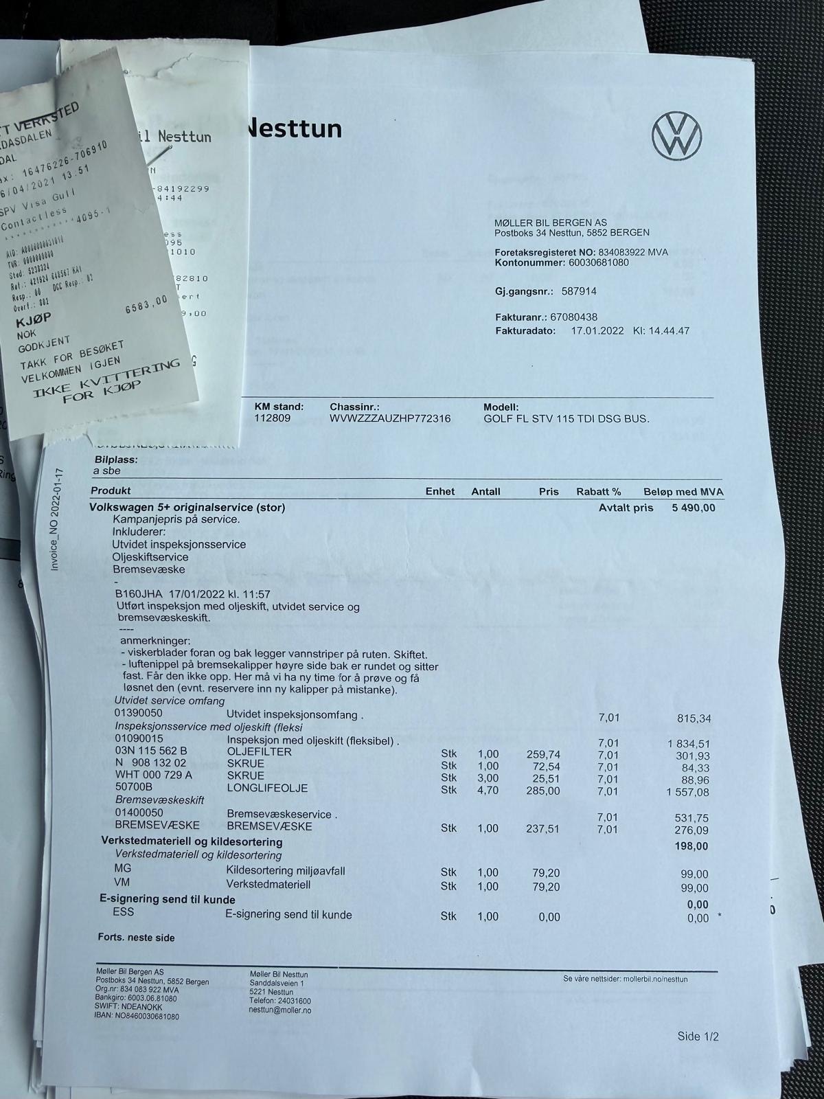 Volkswagen Golf Variant 1.6 TDI DPF BMT DSG Sequential, 116hp, 2017