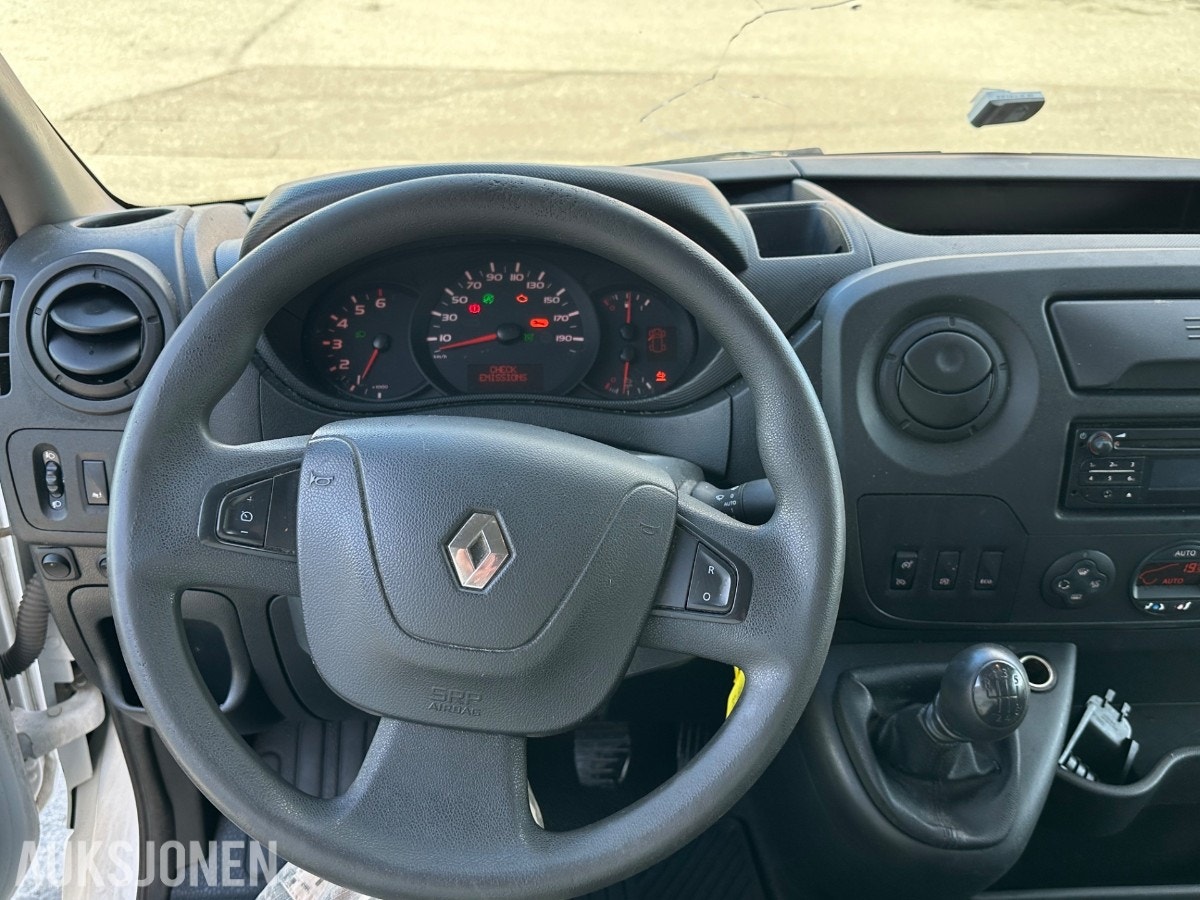 Renault Master Chassi Cab 3.5 T 2.3 dCi Manual, 6-trins, 170ps, 2020