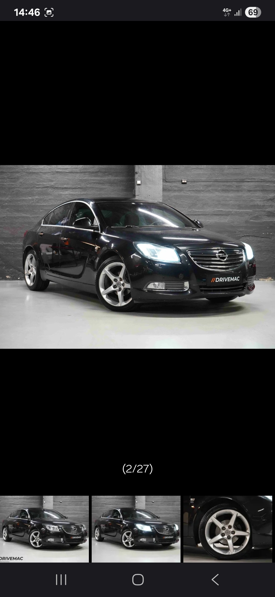 Opel Insignia Sedan 2.0 CDTI Automatisk, 6-trinn, 130hk, 2012