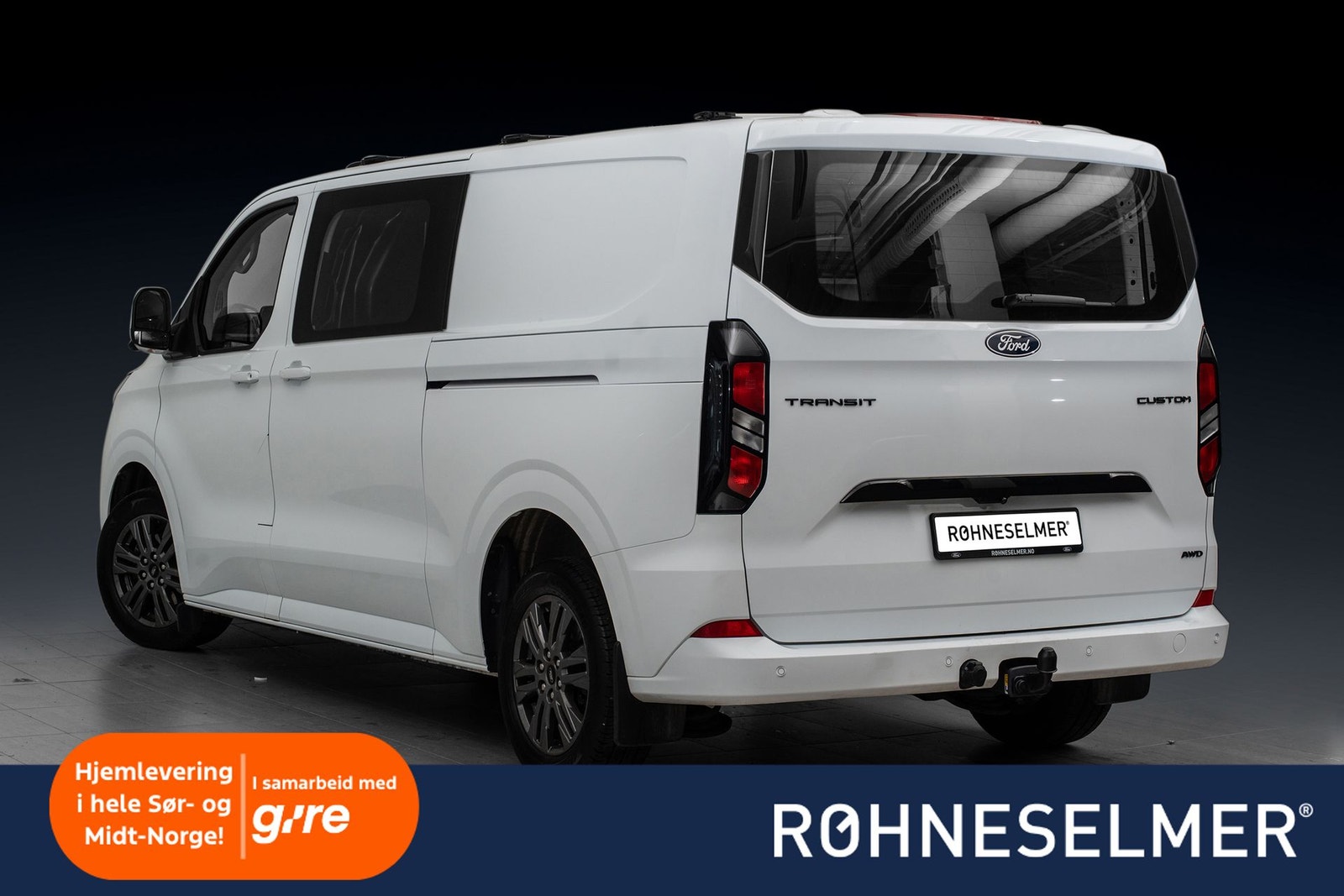 Ford Transit Custom 320 2.0 EcoBlue AWD SelectShift, 8-trins, 170ps, 2025