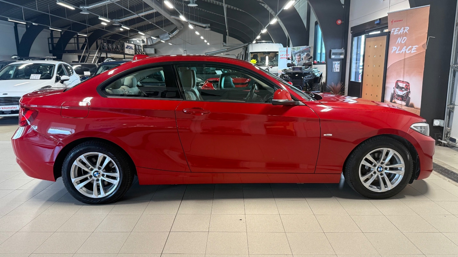 BMW 218d Coupé Steptronic, 8-trins, 136ps, 2015