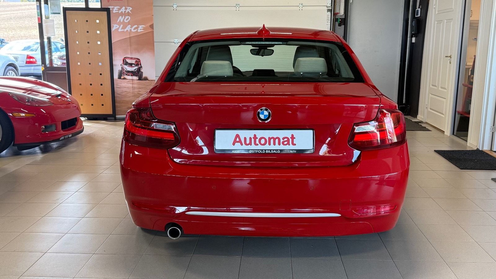 BMW 218d Coupé Steptronic, 8-trins, 136ps, 2015