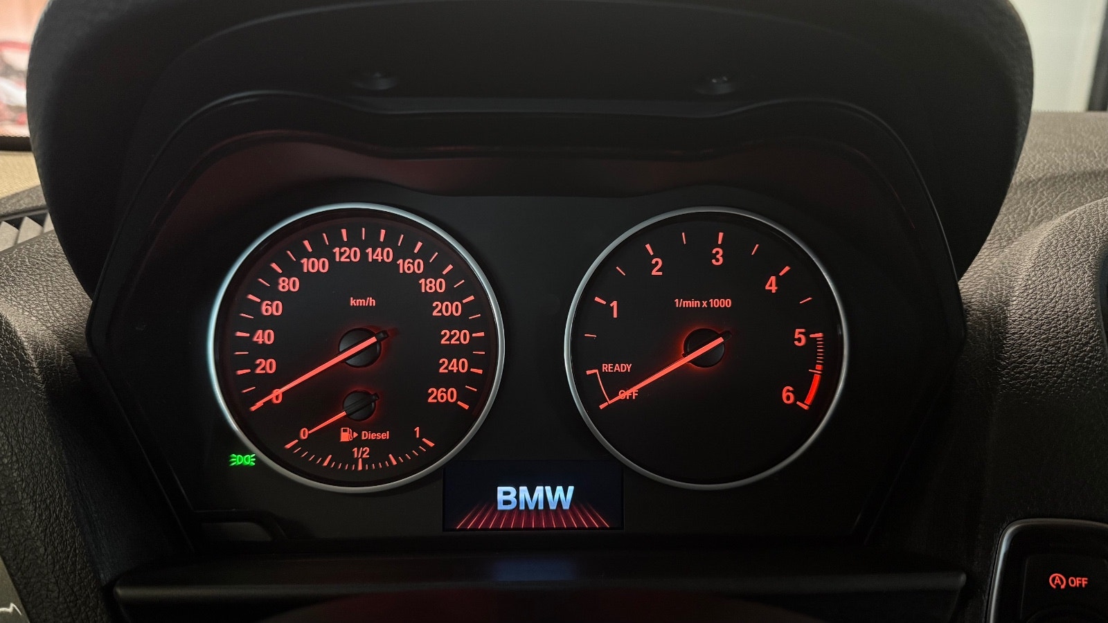BMW 218d Coupé Steptronic, 8-trins, 136ps, 2015