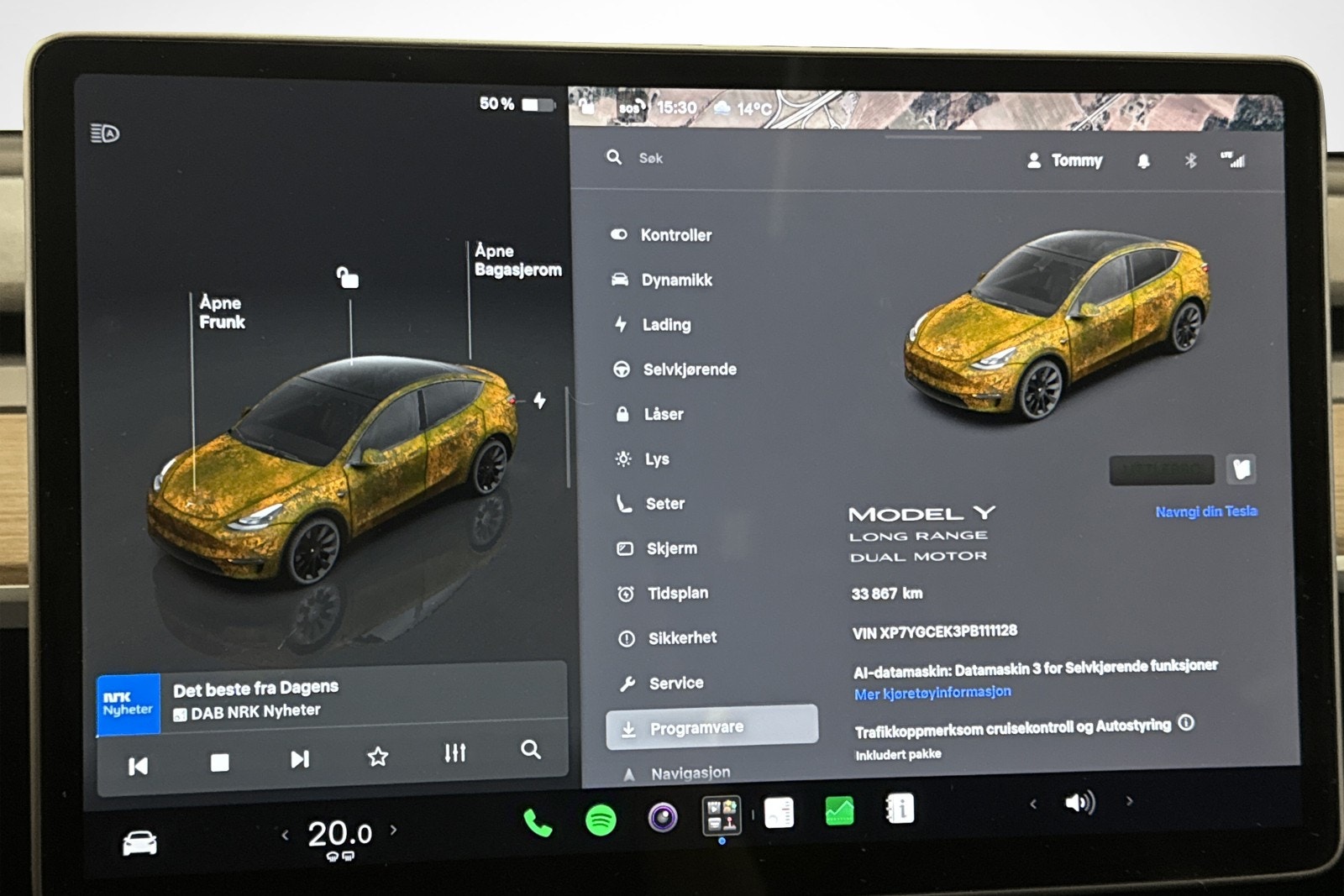 Tesla Model Y Long Range AWD, 514ps, 2023