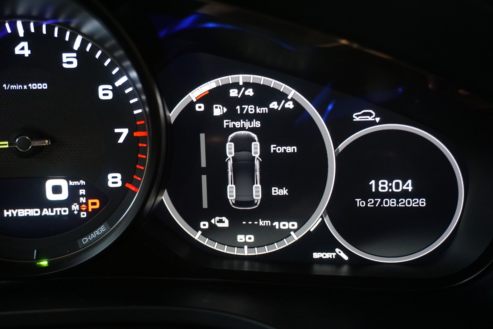Porsche Cayenne E-Hybrid TipTronic S, 462hp, 2019