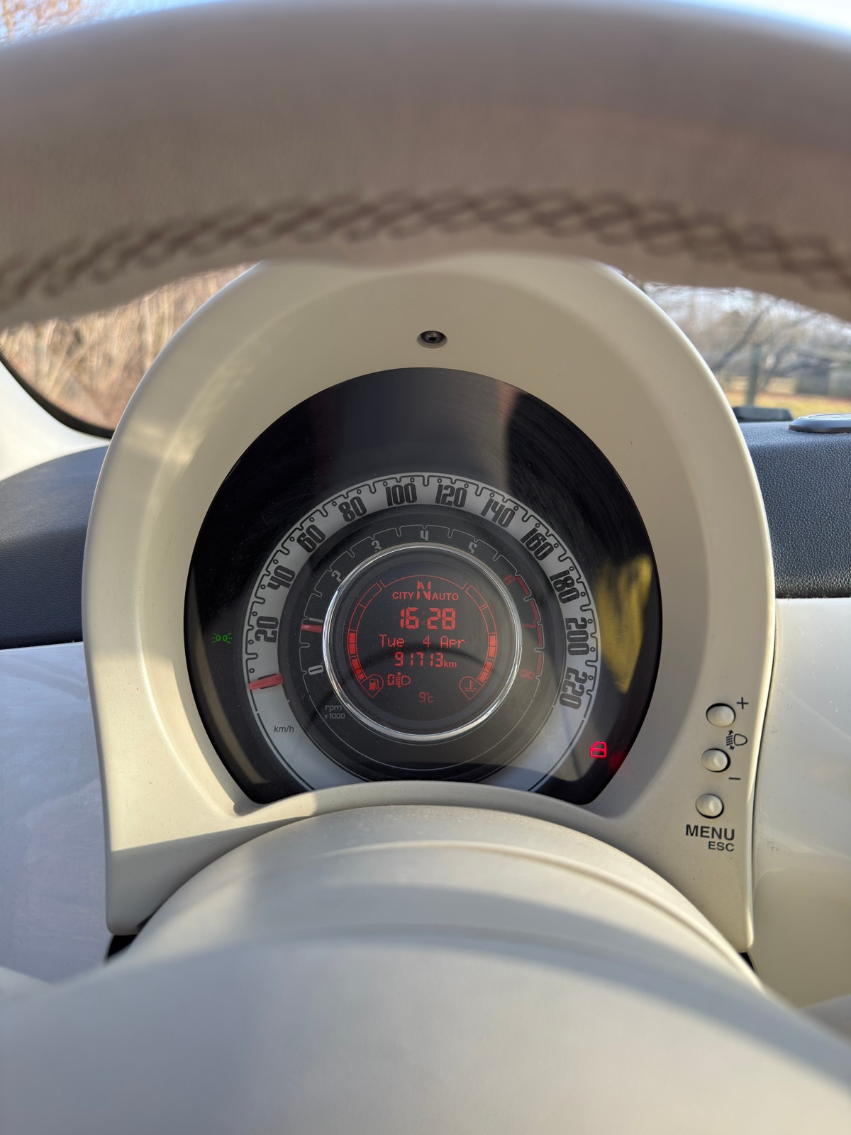 Fiat 500 1.2 8V Dualogic, 69hp, 2011