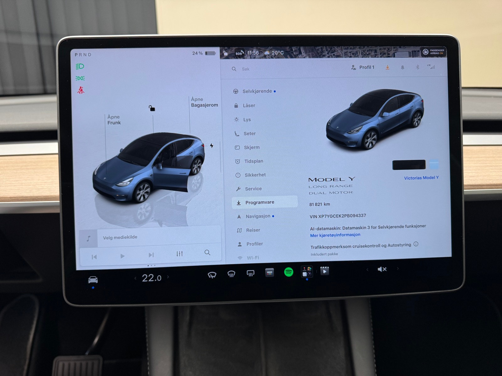 Tesla Model Y Long Range AWD, 514hp, 2023