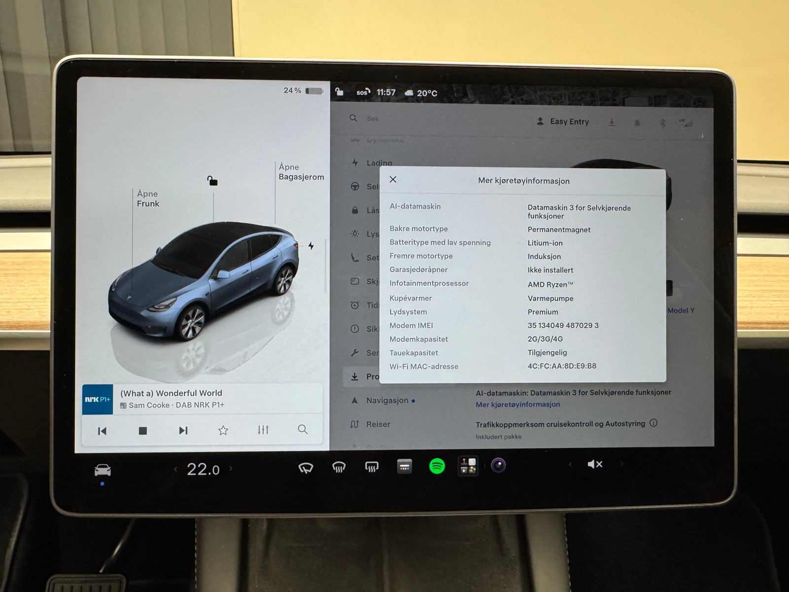 Tesla Model Y Long Range AWD, 514hp, 2023