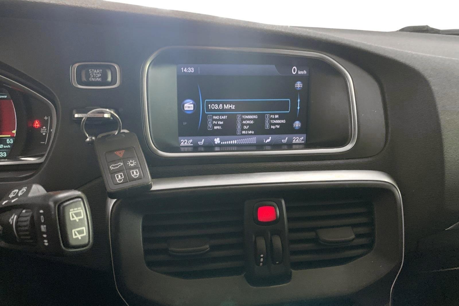 Volvo V40 D2 Manual, 6-trins, 115ps, 2014