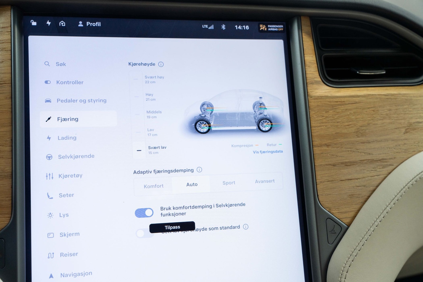 Tesla Model X Standard Range, 333ps, 2019