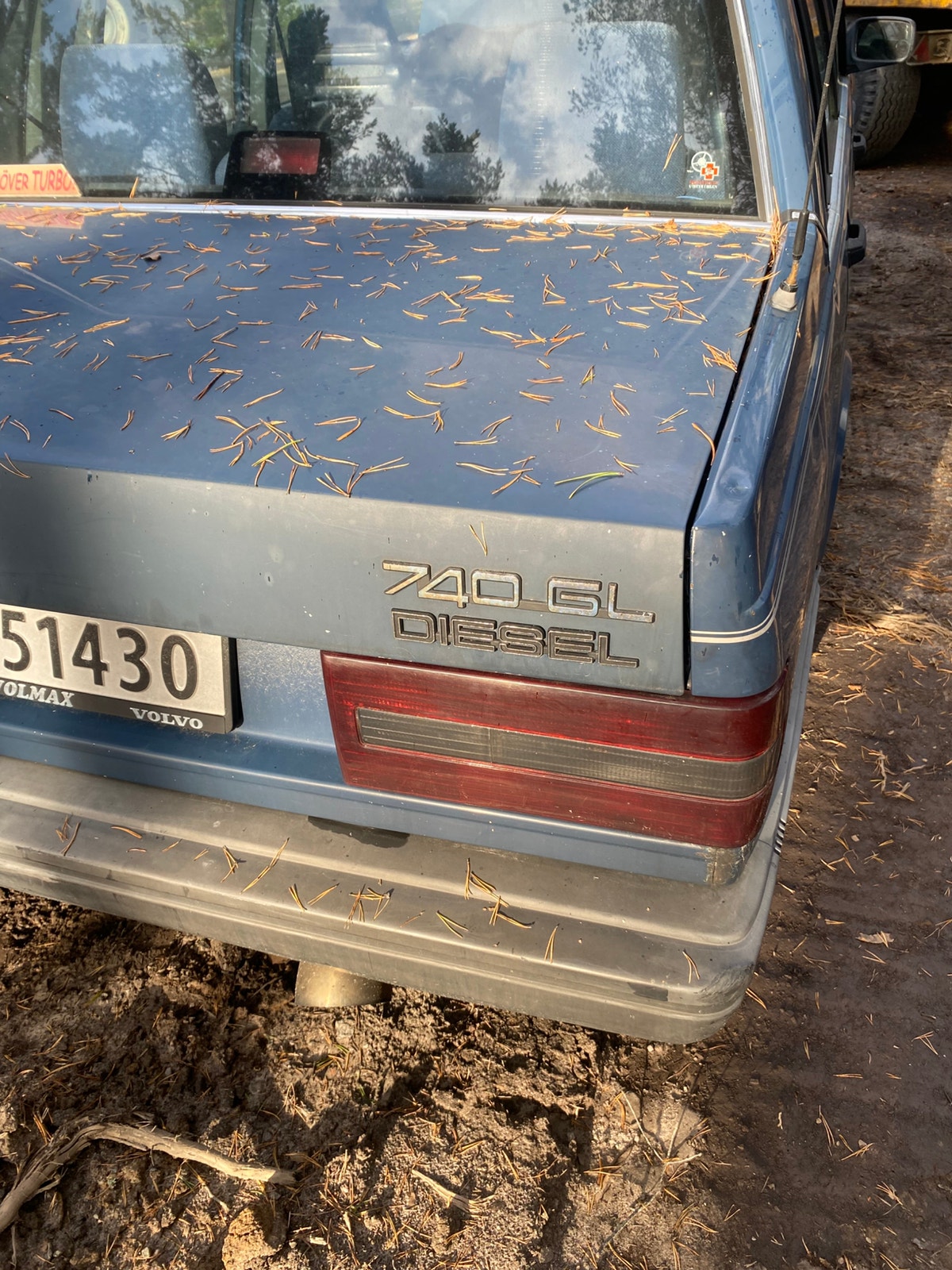 Volvo 740 2.4 Automatic, 4-trins, 82ps, 1990