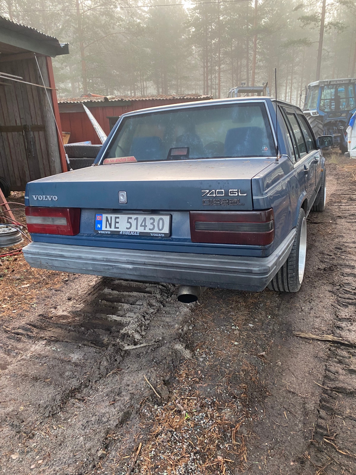 Volvo 740 2.4 Automatic, 4-trins, 82ps, 1990