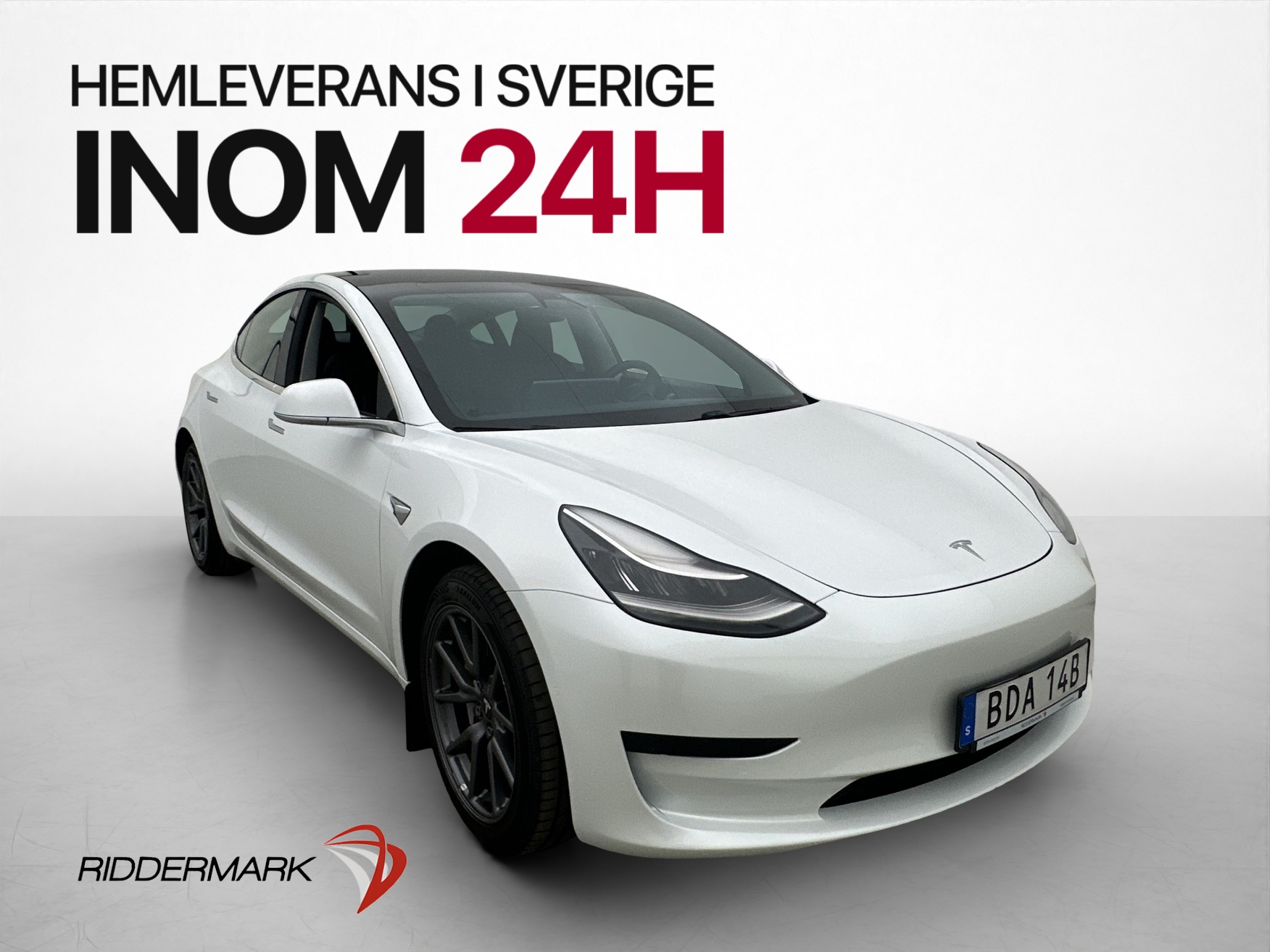 Tesla Model 3 Standard Range Plus, 306hp, 2019
