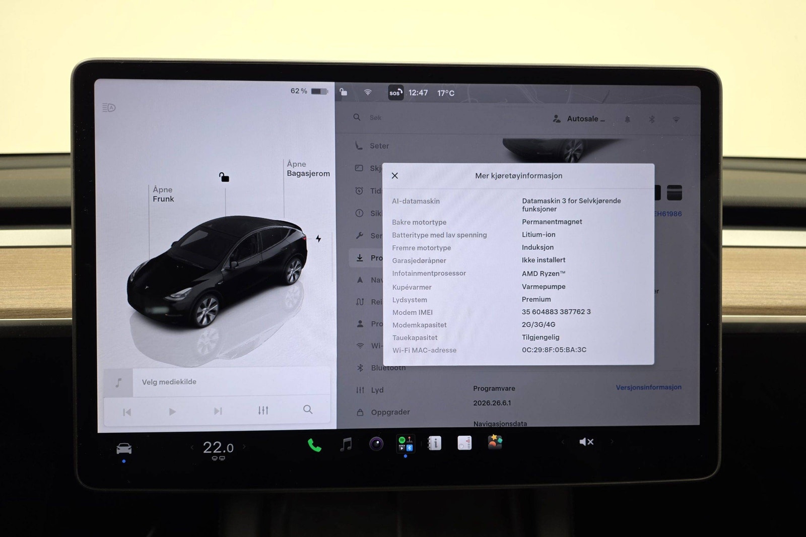 Tesla Model Y Long Range AWD, 514hp, 2023